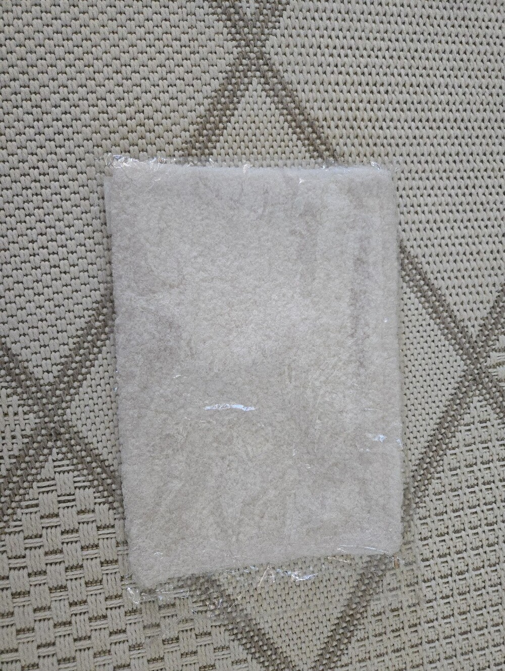 Large Makeup Bag - Plush Texture
